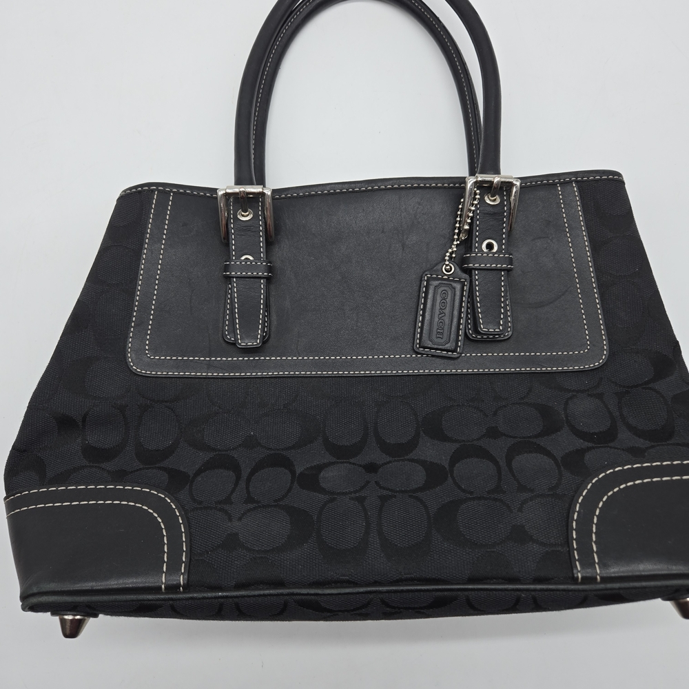 Coach Black Satchel Bag